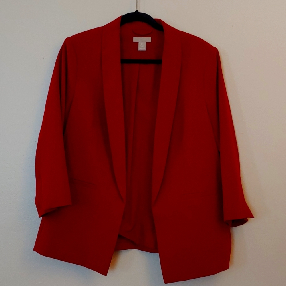 Red/Orange Blazer Size L